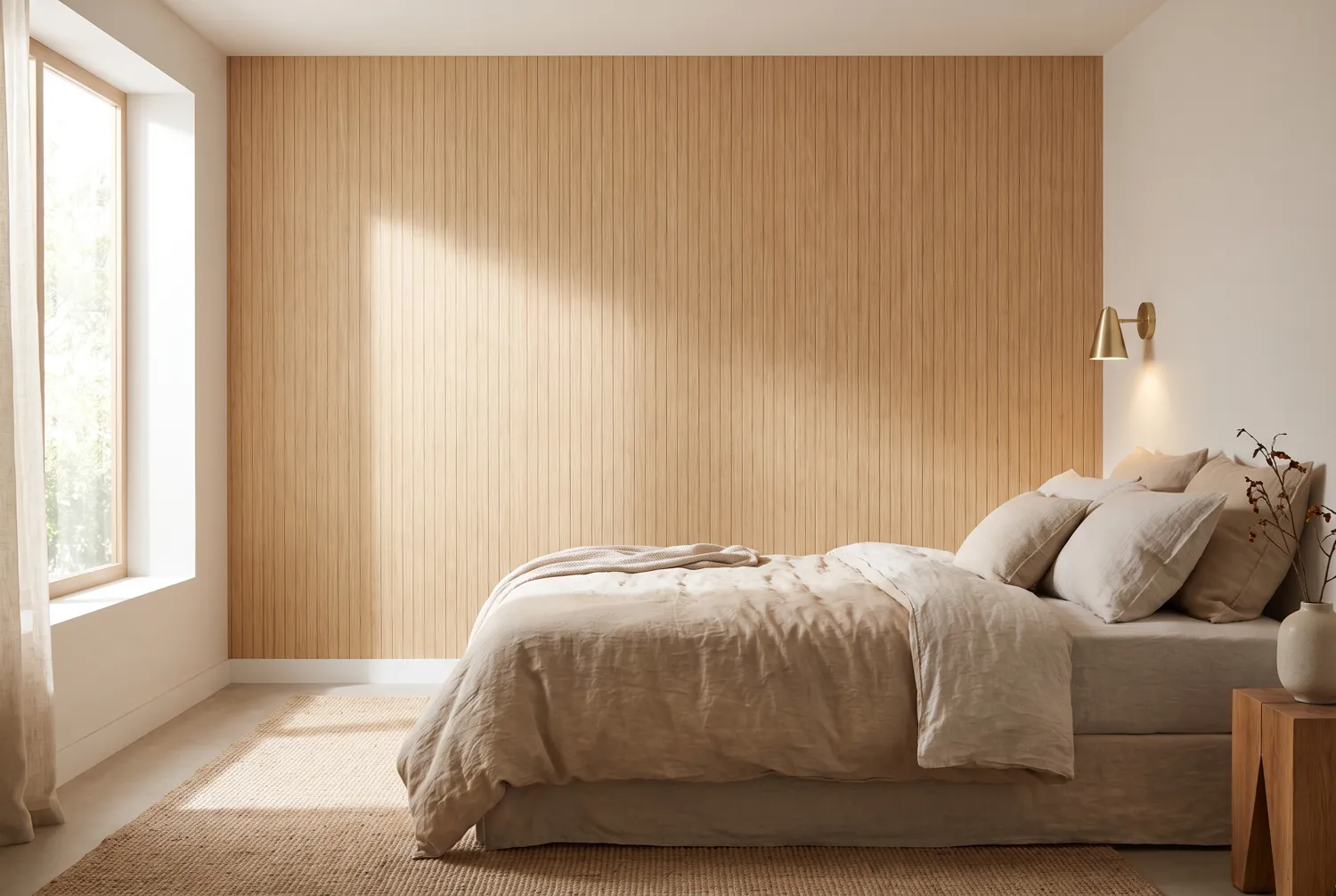 Bedroom · light oak — flexible ceramic
