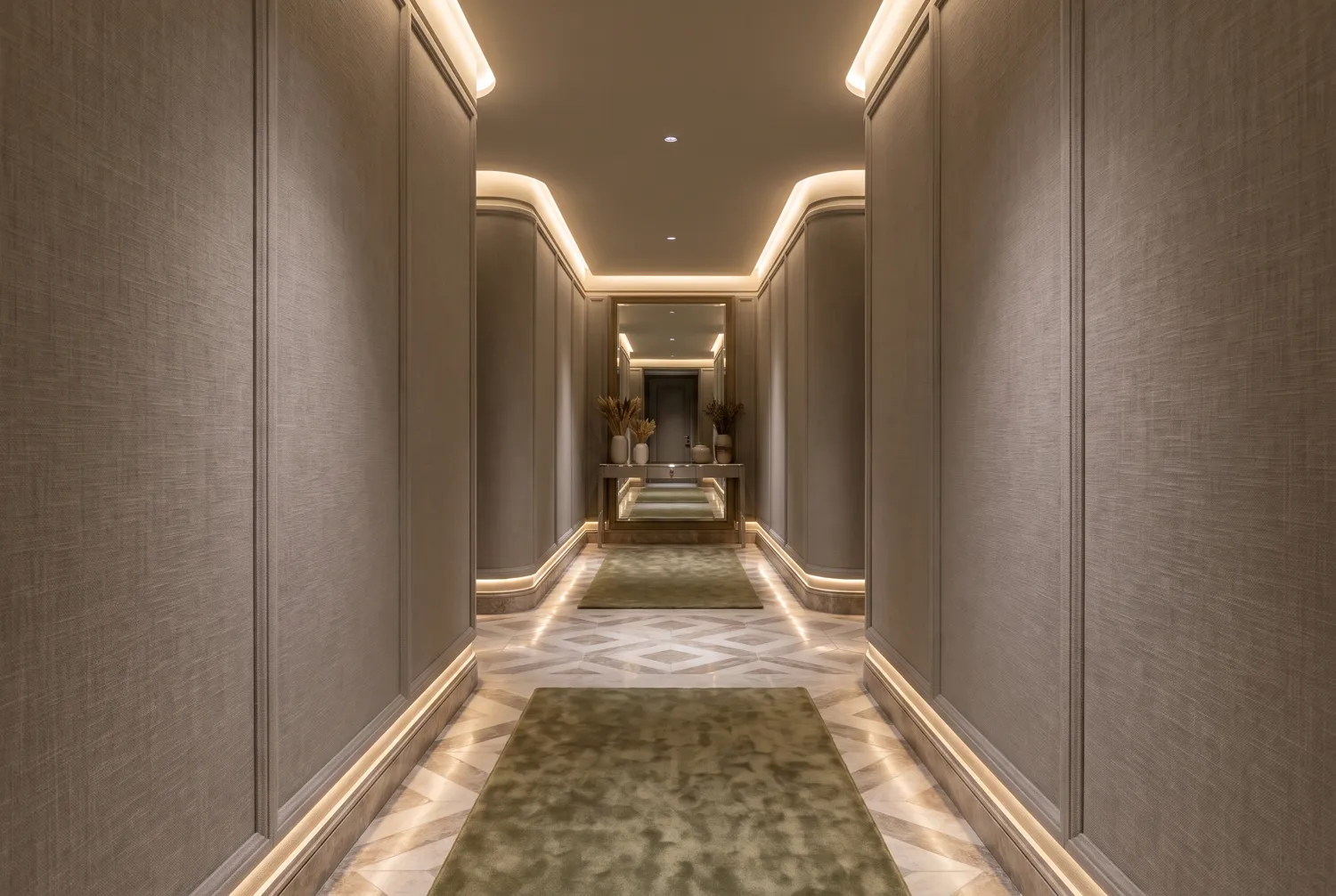 Corridor · linen — flexible ceramic
