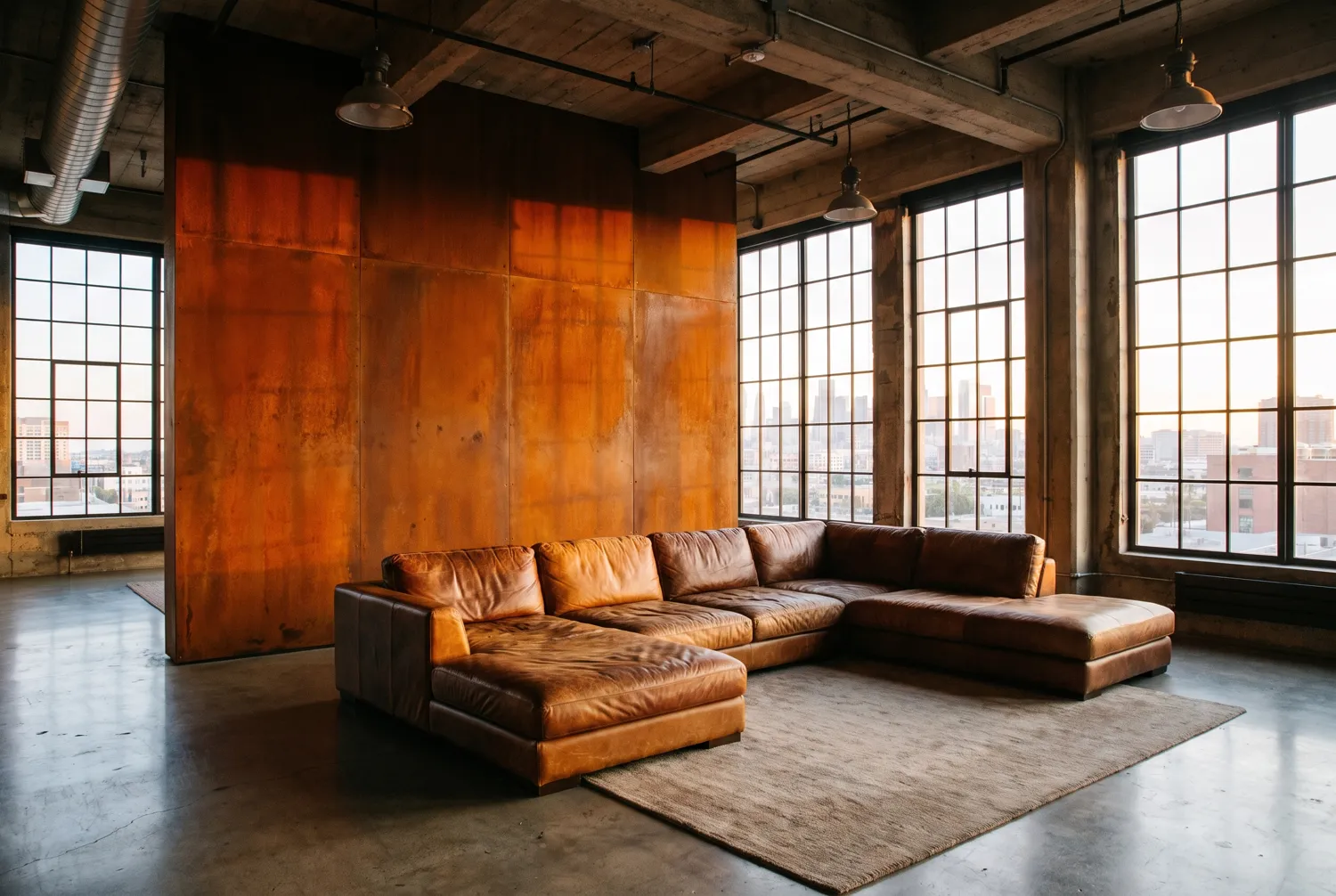 Loft · corten — flexible ceramic