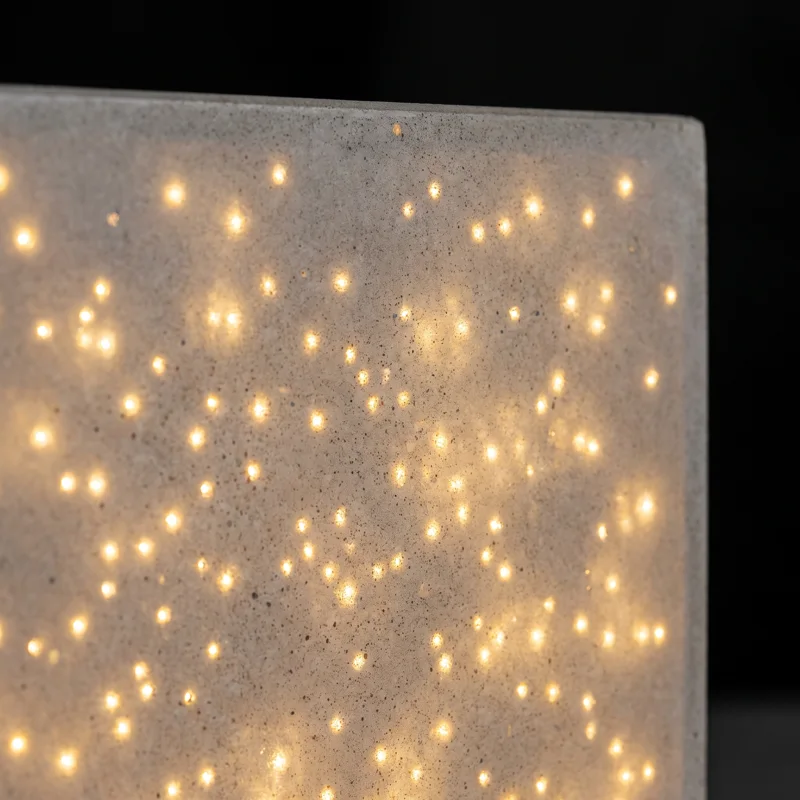 Translucent concrete texture